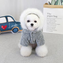 Winter Dog Jumpsuits Pet Puppy Hoodie Jacket Coat 4-Leg Soft Fleece Warm Snowsuit Chihuahua Yorkie Outfits Clothes Apparel
