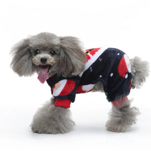 Pet Christmas Pajamas Red Black Buffalo Plaid Jumpsuit Dog Cat Soft Winter Clothes Puppy Doggie Checkered Sweater Apparel