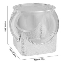 Clear Transparent Round Fish Tank Aquarium Micro-landscape Resistant Falling Desktop Ecologicals Fish Tank Ornamental Fish Decor