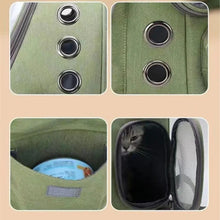 Cat Backpack Carrier Pet Bag Carrier Cat Travel Pouch Backpack Breathable Space Capsule Pet Carrier Cat Bag Pet Backpack For