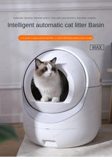 Electric Cat Toilet Extra Large Intelligent Cat Litter Box Fully Enclosed Poop Shovel Fully Automatic Cat Litter Box Low Noise