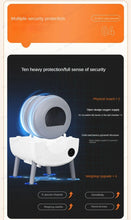 New Automatic Smart Cat Toilet Electric Smart Cat Litter Box Can Be Remotely Controlled By App Enclosed Cat Litter Box