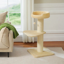 Cat Tree Cat Tower with Super Thick Scratching Post Cat Scratching Post for Large Cats Flower Cat Bed Tall Cat Scratcher Indoor