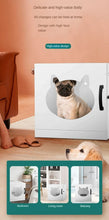 Smart Pet Drying Box Household Pet Hair Dryer Box Small Dryer for Cats Hair Dryer for Dogs Sterilizable and Disinfectable 110V