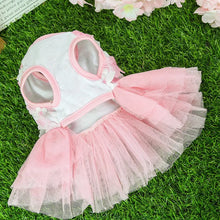 Flower Summer Dress For Small Medium Dog Lace Chiffon Party Birthday Wedding Dress Cute Clothes Puppy Pet Skirt Costumes