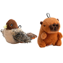Interactive Cat Toys Flapping Bird Cat Toy Flying Wings Sparrow Catnip Toys Vivid Chirping Simulation Bird Interactive Cat Toy