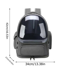 Cat Backpack Carrier Pet Bag Carrier Cat Travel Pouch Backpack Breathable Space Capsule Pet Carrier Cat Bag Pet Backpack For