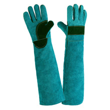 Animal Anti-Bite Gloves Durable Leather Protective Handling Gloves 45/60cm Length Cutting-proof And Anti-thorn Pet Handling Tool