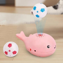 Cat Toys With Balls Whale Soccer Balls Toys For Indoor Cats Electric Moving Ball Cat Toy Keep Cats Entertained Soccer Ball Cat