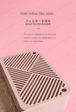 Sugar cube semi-enclosed cat litter box High-value cat litter box Portable large-capacity cat toilet Pet supplies