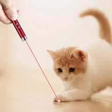 Keychain Red Laser Pointer Pen With White LED Torch Pet Cat Dog Toy Classroom Business Presentation Tool