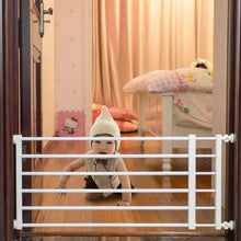 Household Pet Railing Isolation Door Anti-blocking Cat Dog Fence Indoor Cage Small Medium Pets Length 55.8-100cm Width 24cm