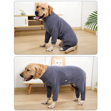 Winter Warm Dog Pajamas Clothes For Medium Large Dogs Dog Pajamas Elasticity Pet Jumpsuit  Labrador Costume Doberman Coat