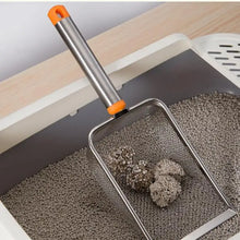 Pets Litter Sand Shovel Deep Shovel With Ergonomic Handle Pet Cleaning Tool Pooper Scooper For Cats Waste Receptacles Pet Toilet