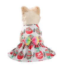 Dog Princess Dress Cute Rabbit Printed Dresses for Small Medium Dogs  Cats Easter Pet Skirt Puppy Chihuahua Teddy Clothes