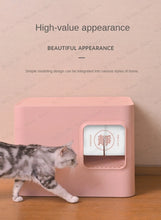 Sugar cube semi-enclosed cat litter box High-value cat litter box Portable large-capacity cat toilet Pet supplies