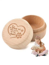 Dog Hair Keepsake Box Wood Pet Hair Keepsake Box Durable Pet Memorial Box Tooth Collection Memorial Box For Dog And Cat Ashes