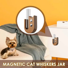 Cat Beard Storage Box Commemorative Pet Hair Preservation Souvenir Beard Collection Refrigerator Magnet Cat Whisker Jarfor