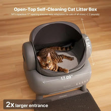 M1 Large Low noise Odor Eliminator App Control Intelligent Electric Self Cleaning Smart Automatic Cat Litter Box