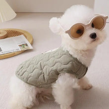 Winter Pet Coat Clothes for Cold Weather Clothing Warm Dog Clothes with Built in Harness Hole Pet Apparel for Small Dogs Cats
