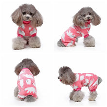 Pet Christmas Pajamas Red Black Buffalo Plaid Jumpsuit Dog Cat Soft Winter Clothes Puppy Doggie Checkered Sweater Apparel