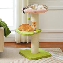 Cat Tree Cat Tower with Super Thick Scratching Post Cat Scratching Post for Large Cats Flower Cat Bed Tall Cat Scratcher Indoor