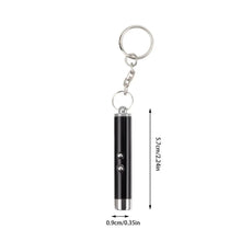 Keychain Red Laser Pointer Pen With White LED Torch Pet Cat Dog Toy Classroom Business Presentation Tool