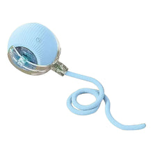 Cat Interactive Ball Toys USB Rechargeable Automatic Rolling Ball Funny Cat Toys Fast Rolling Ball for Indoor Cat Kitten