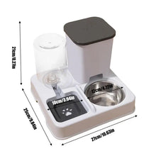 Automatic Feeder Cat Bowl Pets Water Dispenser Large Capacity Dogs Drinking Feeder 2 In 1 Non-Slip Pet Bowl Pet Feeding Supplies
