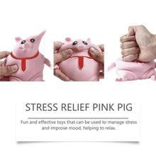 Pet Squeezing Pink Pig Stress Relief Toy Cute Squeezing Animal Little Pig Doll Stress Relief Toy toy para mascotas Kids Gifts