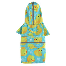Pets Dog Clothes Waterproof Dog Raincoat Jumpsuit For Medium Large Dogs Hooded Raincoats Reflective Strip Dogs Rain Coat XS-4XL