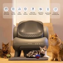M1 Large Low noise Odor Eliminator App Control Intelligent Electric Self Cleaning Smart Automatic Cat Litter Box