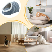 Cat Cave For Indoor Cats Medium Large Cats Cave Bed Cozy Slipper For Indoor Pets Cozy Pet Hideaway Bed Cute Covered Cat Bed With